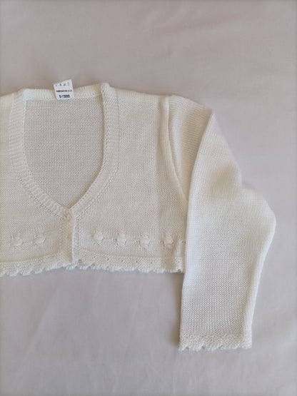 NANAS. Rebeca blanca T.24 meses