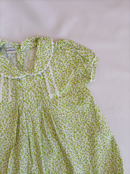 EL CORTE INGLÉS. Vestido florecitas Tu (9/12 meses)