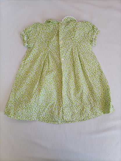 EL CORTE INGLÉS. Vestido florecitas Tu (9/12 meses)