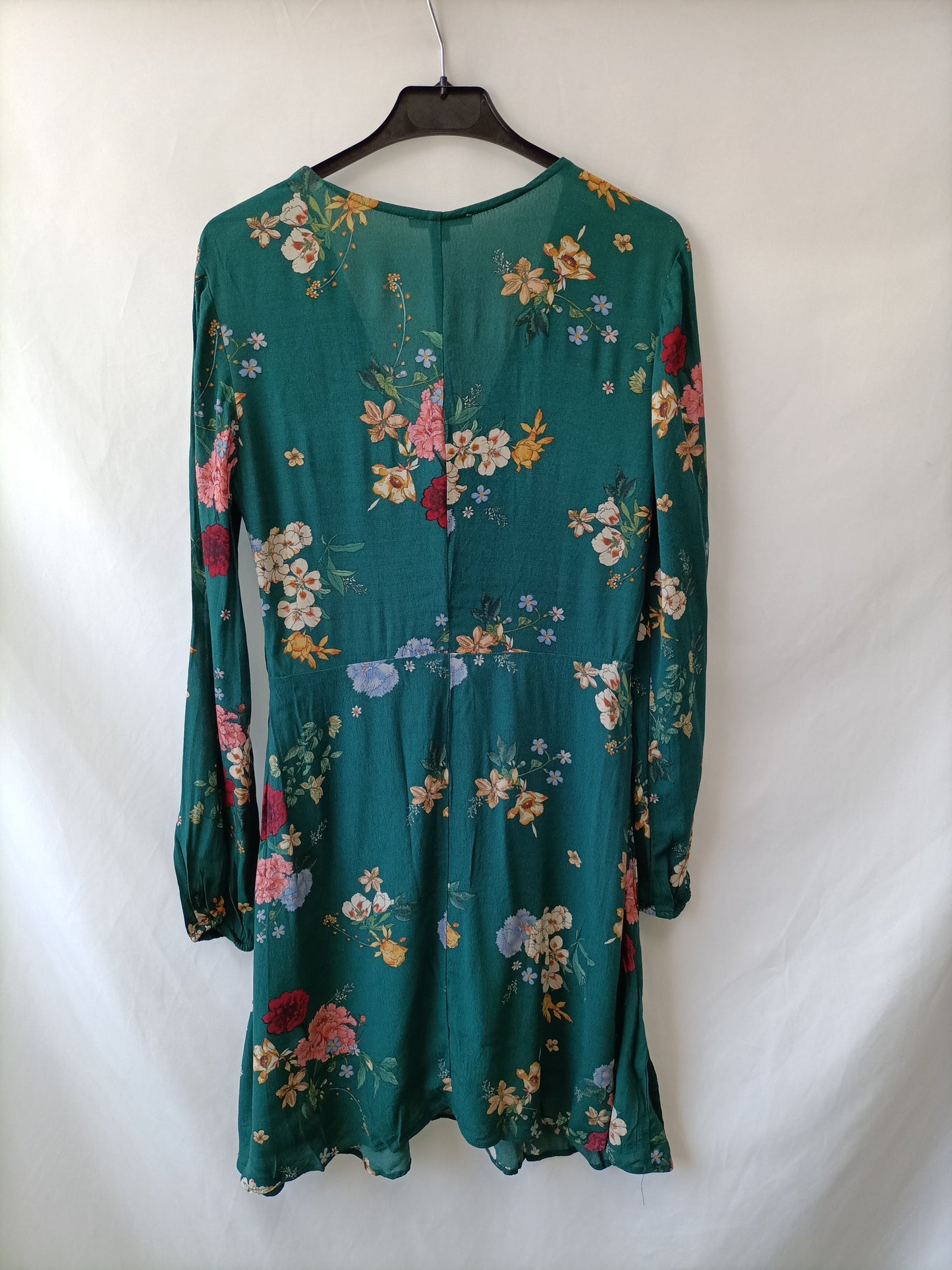 SPRINGFIELD. Vestido corto flores T.38