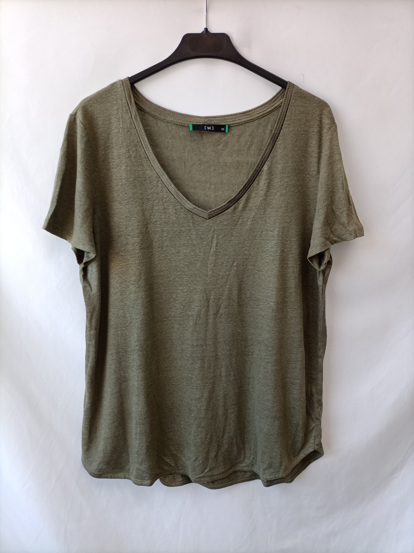 W. Green fluid T-shirt T.xs