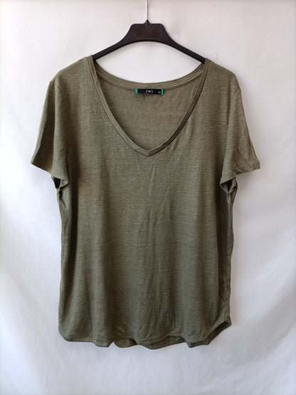 W. Green fluid T-shirt T.xs