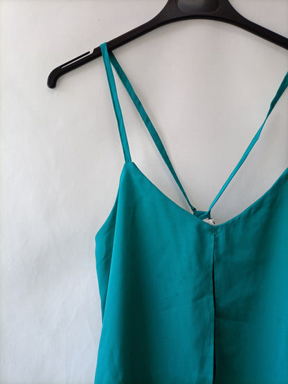 BLANCO. Top volante T.S