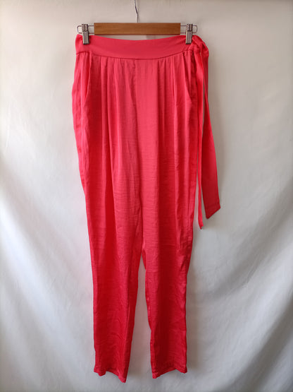 BDBA. Pink Ts Flowy Pants