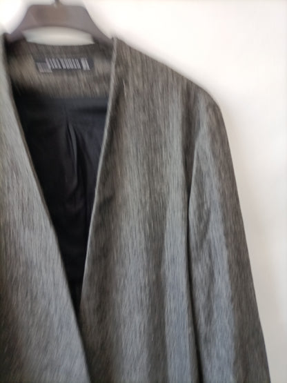 ZARA.Chaqueta Fina gris T.M