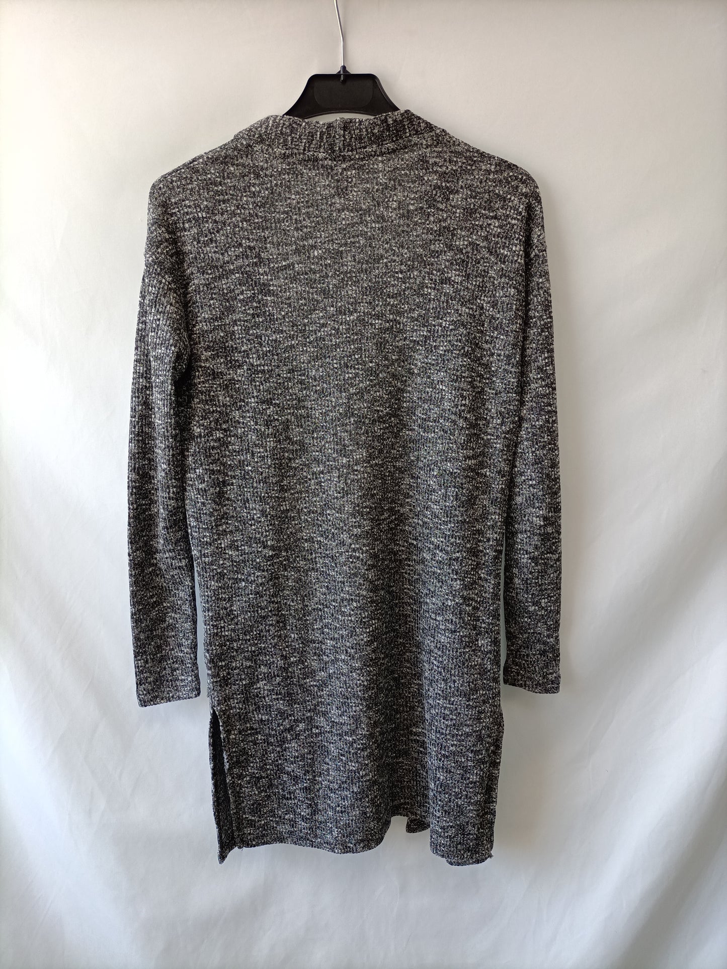 SPRINGFIELD.Fine grey heather cardigan S.XS