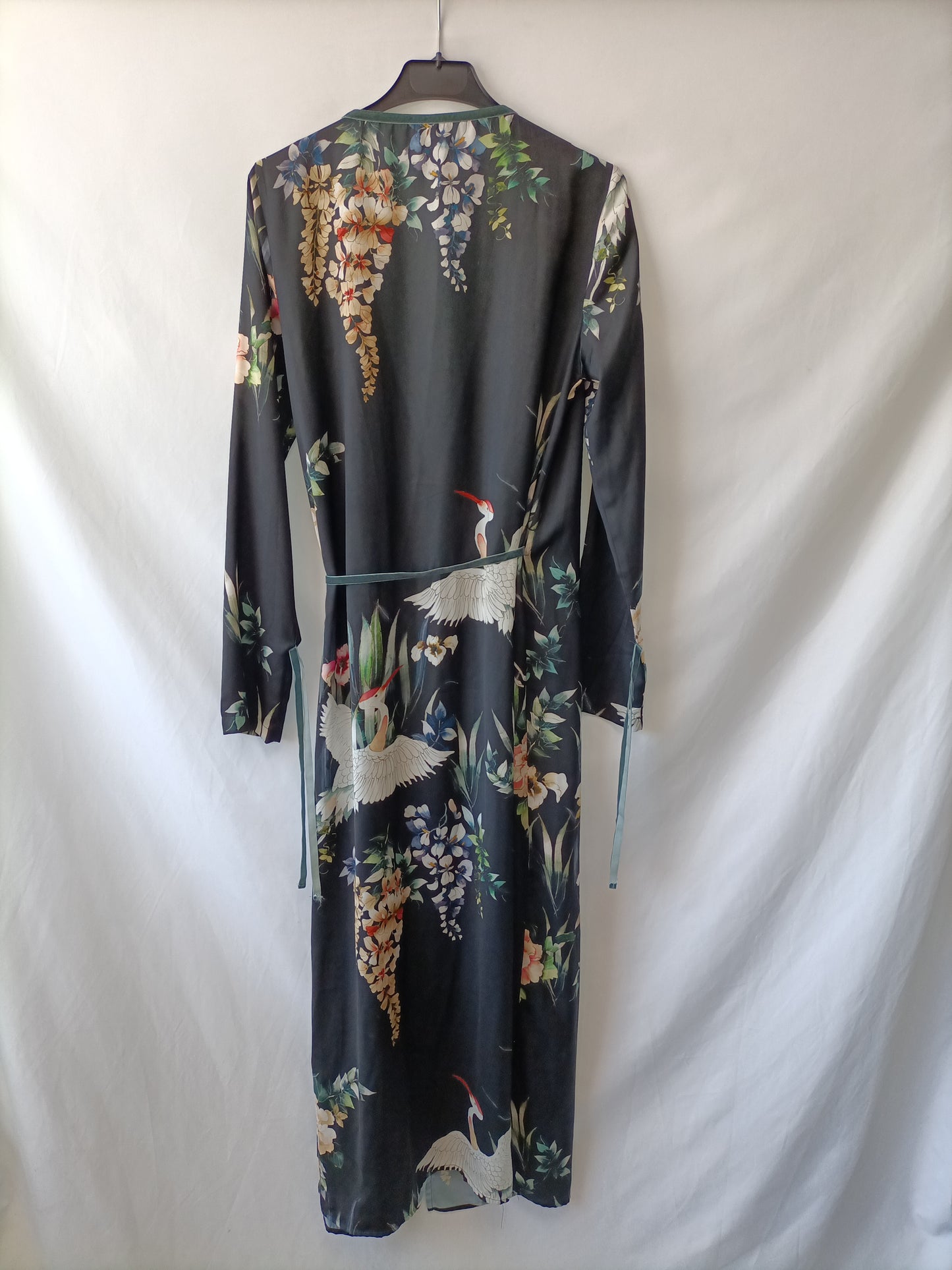 STRADIVARIUS.Vestido/Kimono largo T.M