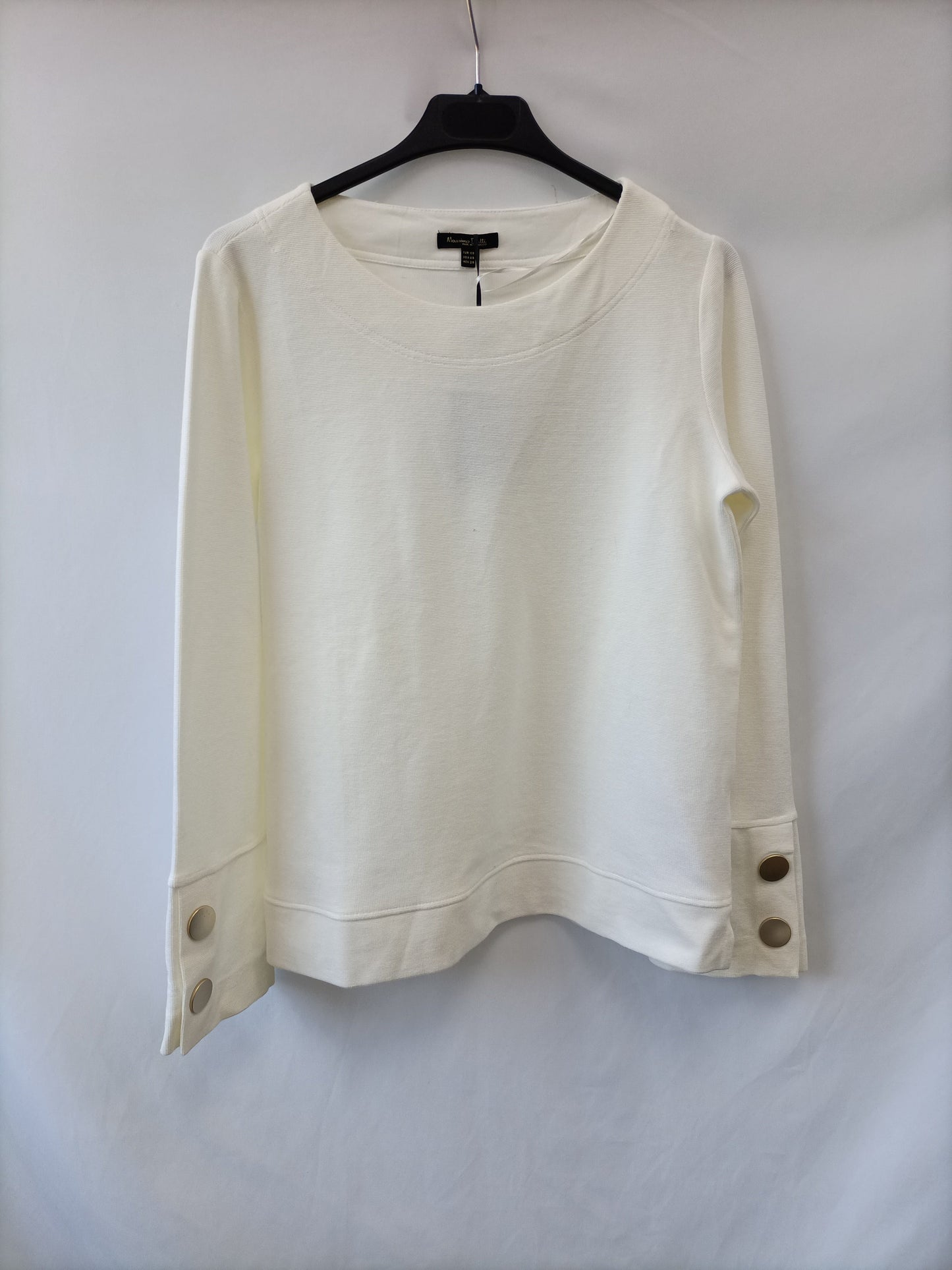 MASSIMO DUTTI. Jersey blanco T.xs