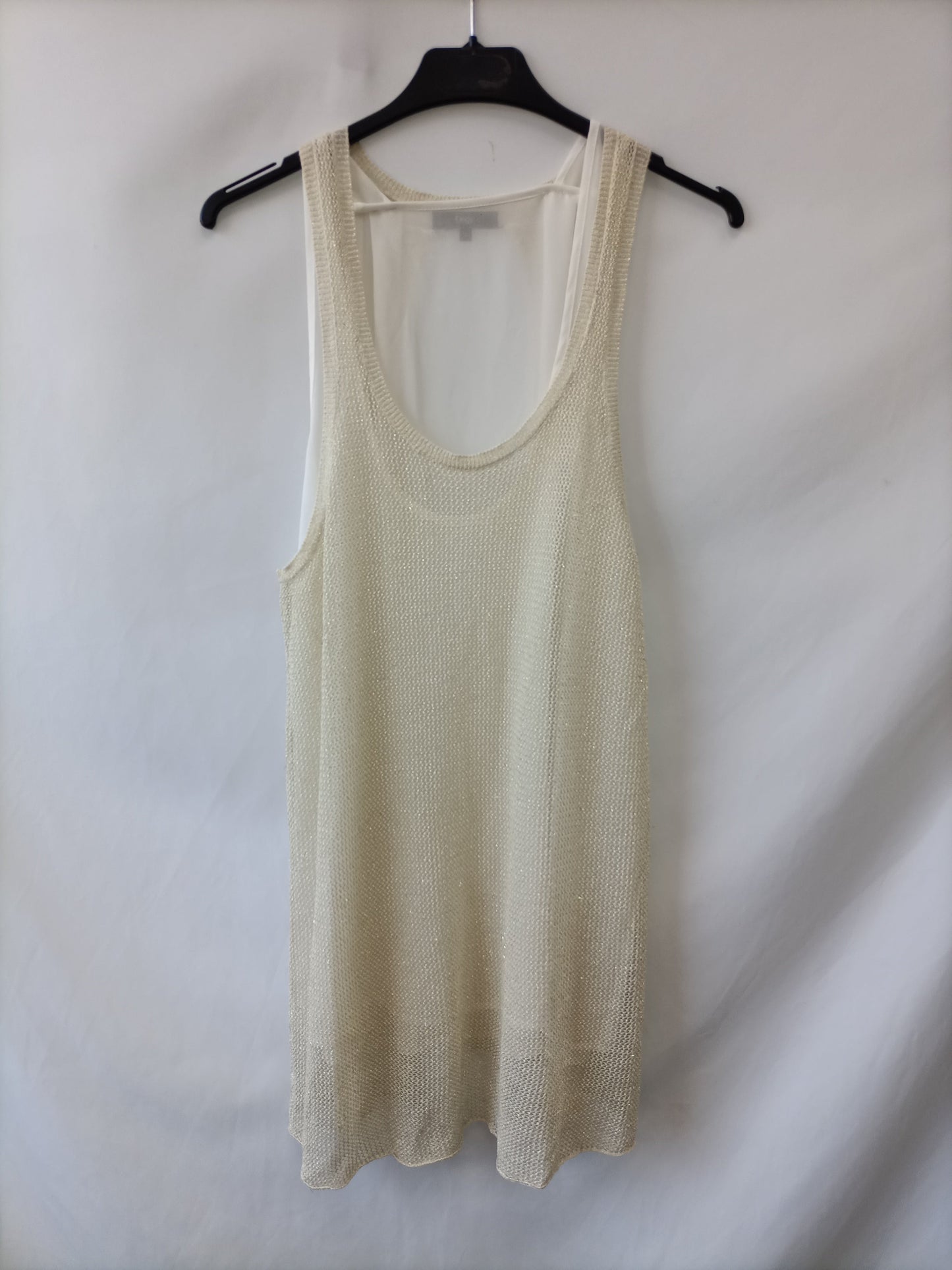 ELOGY. Top dorado rejilla T.m