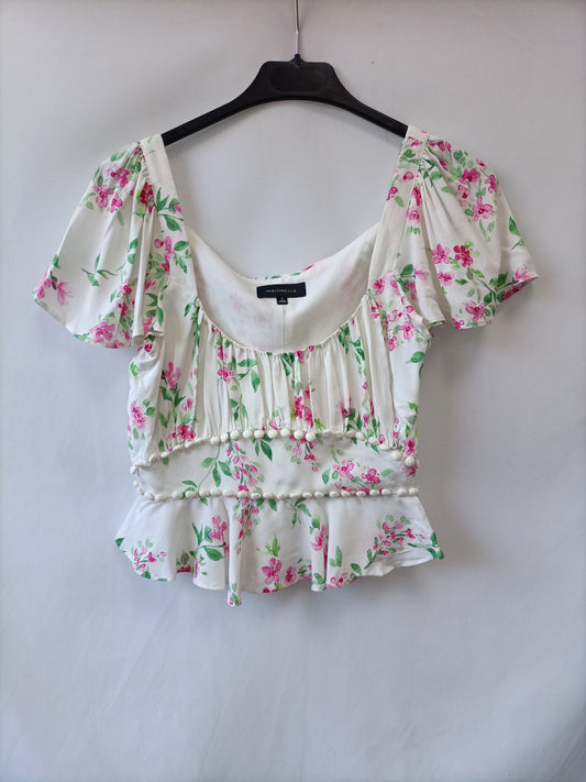 MAJORELLE.Top florecitas T.xs