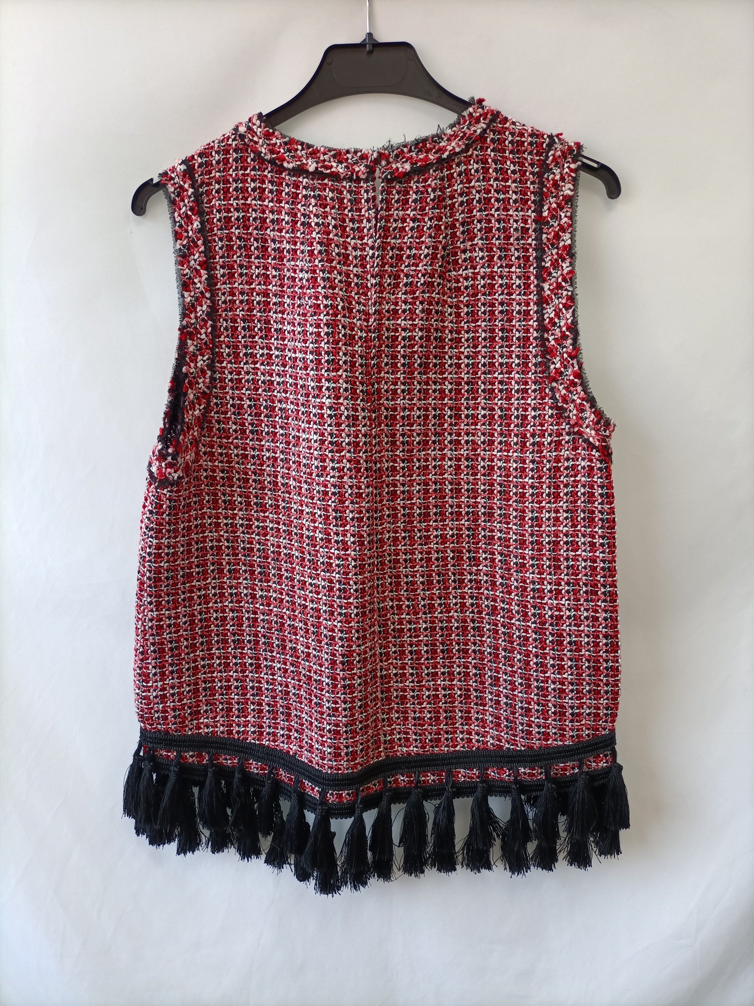 トップス leinwande Tweed Fringe Top leinwande（ラインヴァンド）の「Tweed Fringe Top（その他トップス