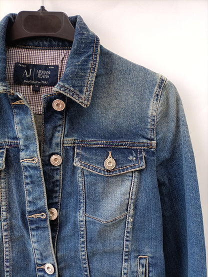 ARMANI JEANS. Cazadora denim T.38