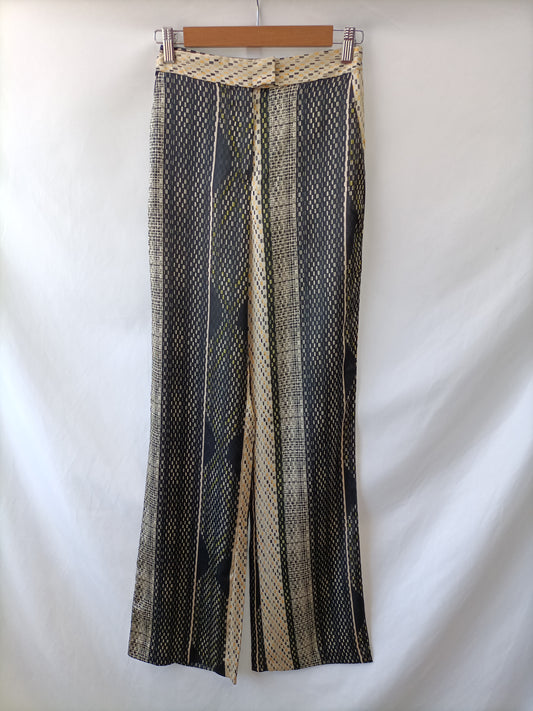 MARCIANO. Pantalón Palazzo estampado T.2(32)