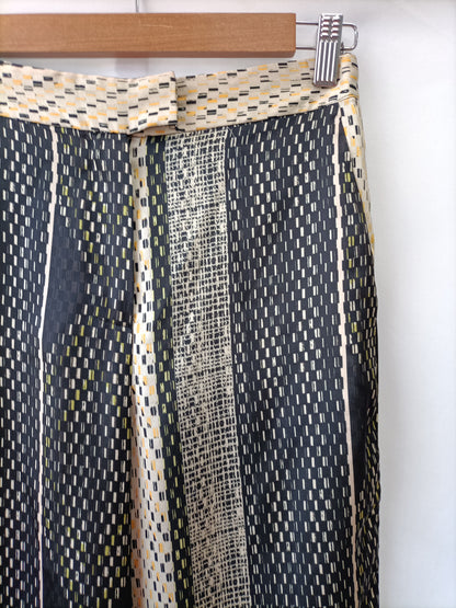 MARCIANO. Pantalón Palazzo estampado T.2(32)