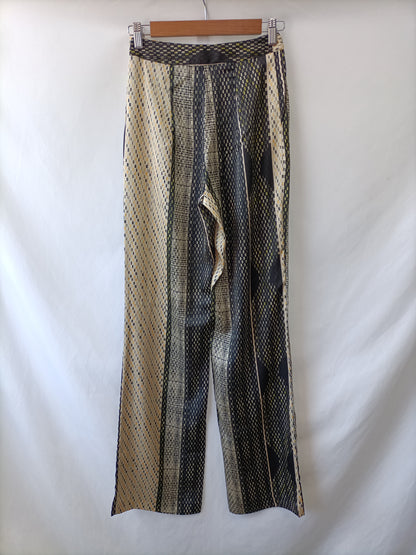 MARCIANO. Pantalón Palazzo estampado T.2(32)