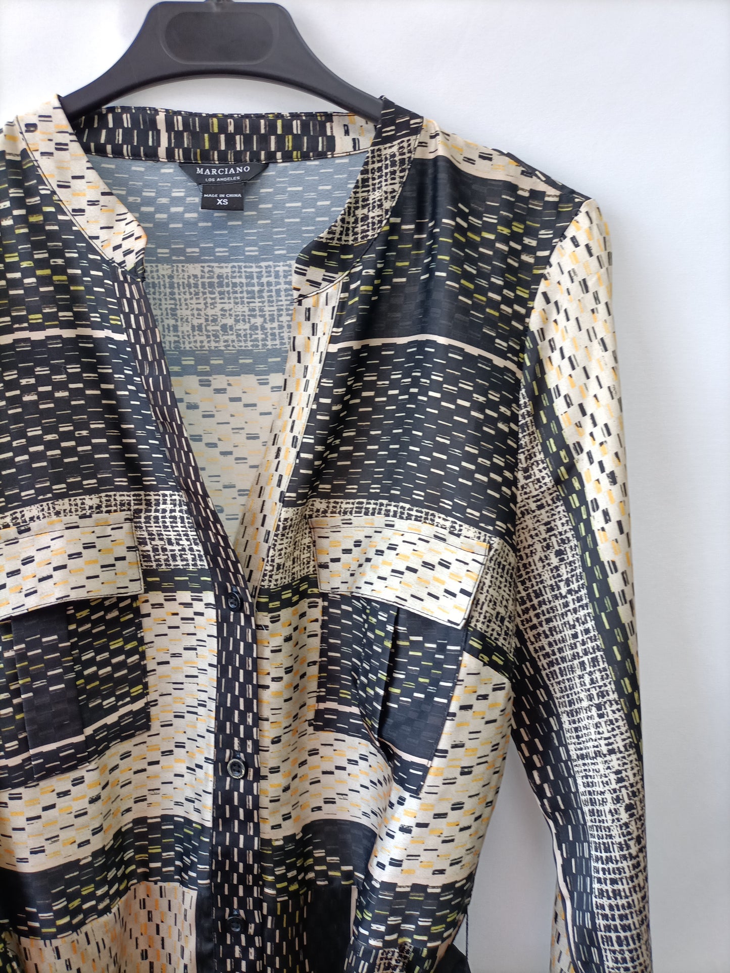 MARCIANO. Blusa estampado T.xs