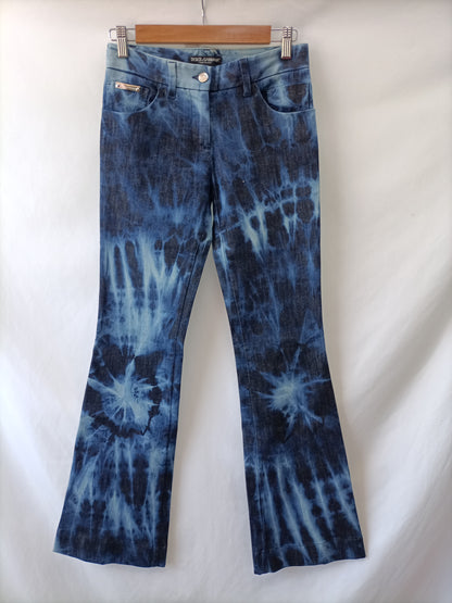 DOLCE&amp;GABANA. Tie-dye trousers, size 36