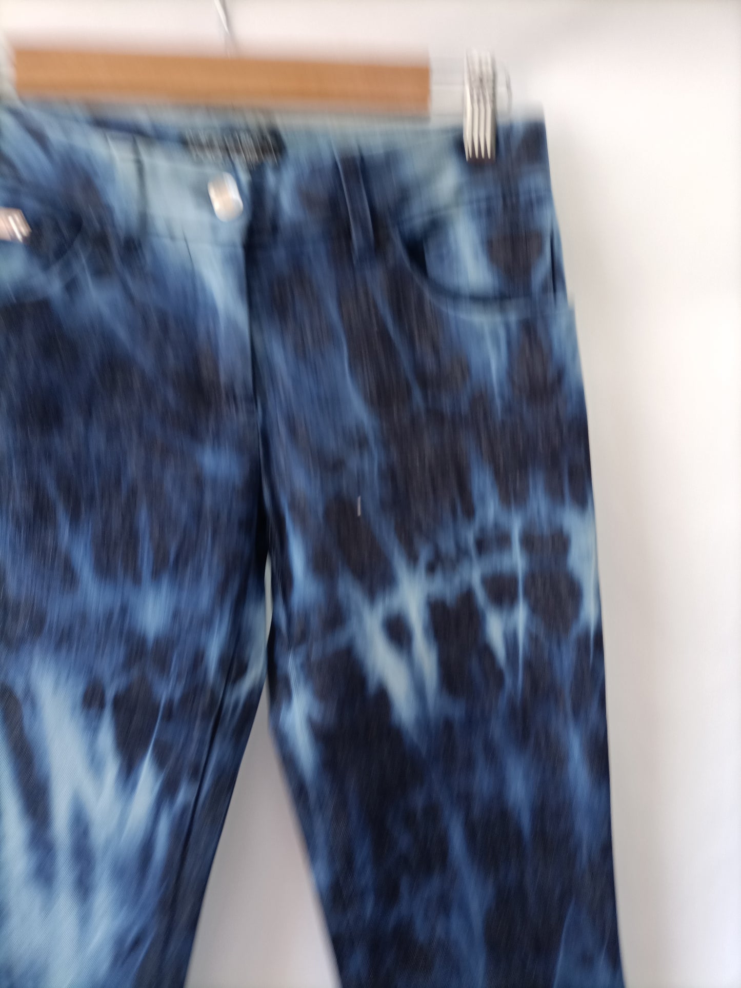 DOLCE&amp;GABANA. Tie-dye trousers, size 36