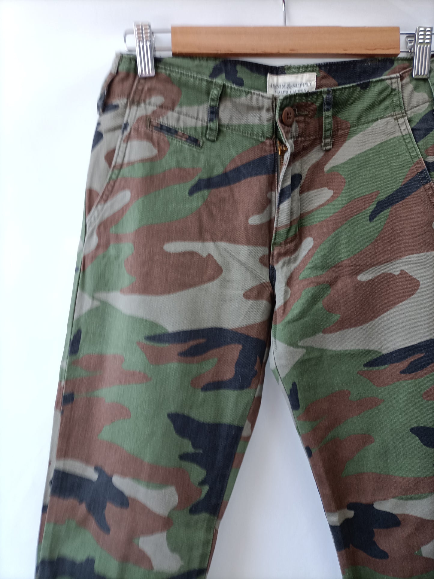 RALPH LAUREN. Camouflage pants S.25(36)