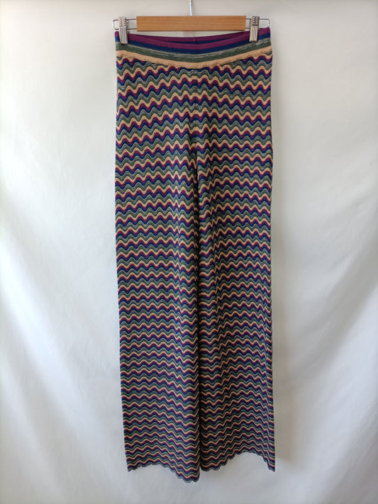 BCBG. Striped knit trousers S.xxd