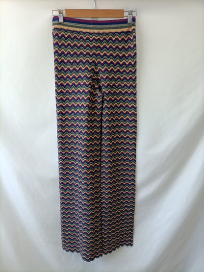 BCBG. Pantalón punto rayas T.xxd