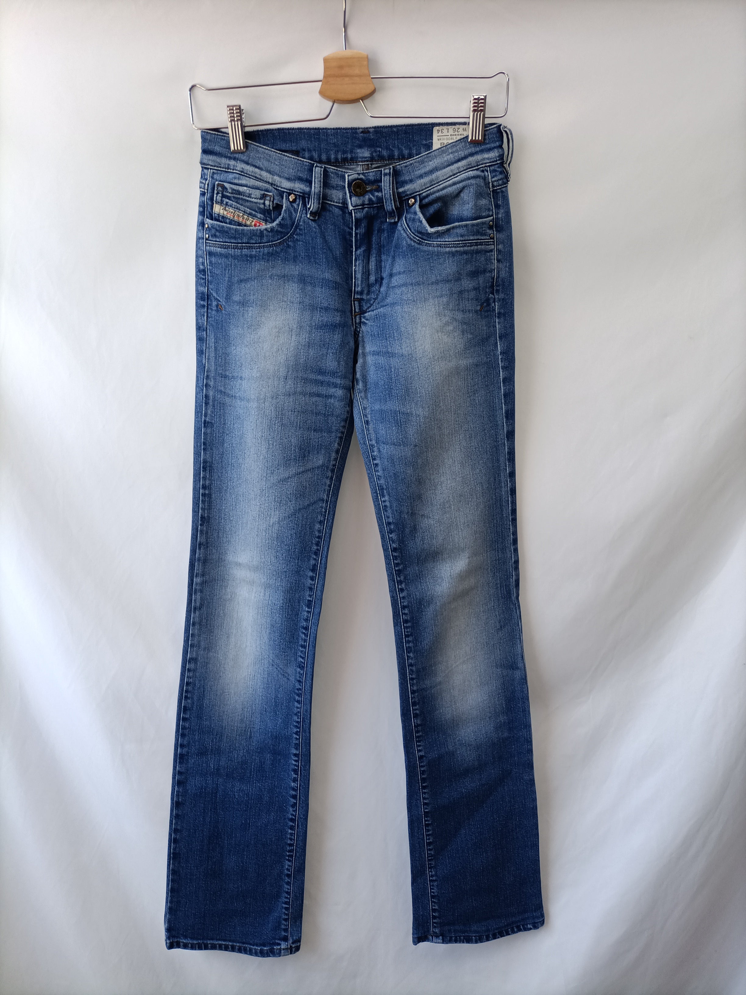 DIESEL. Pantalón denim recto T.26(36) – Hibuy market