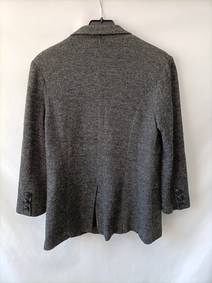 CARTONNIER. BLazer gris jaspeada T.l