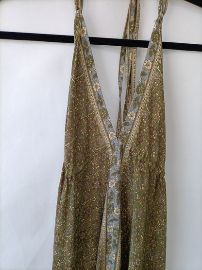 KUMARO ART. Green floral dress Your(s)