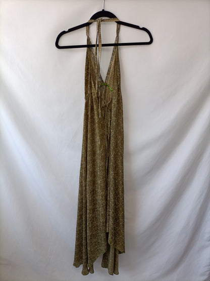 KUMARO ART. Green floral dress Your(s)