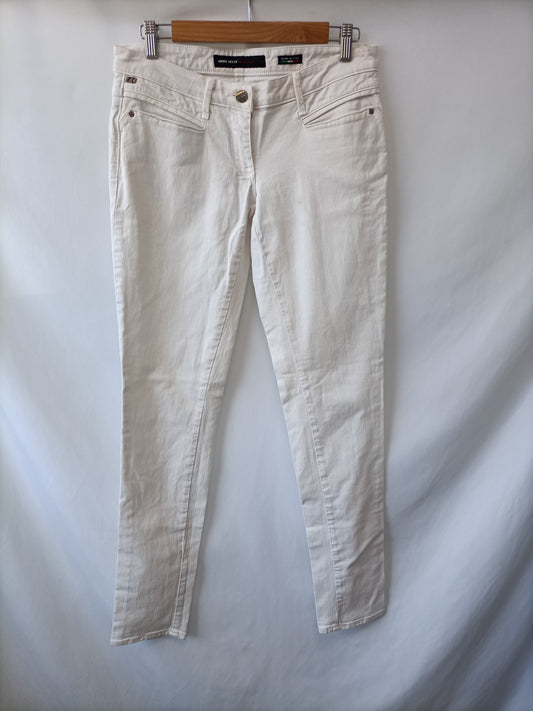 MISS SIXTY. White jeans size 34