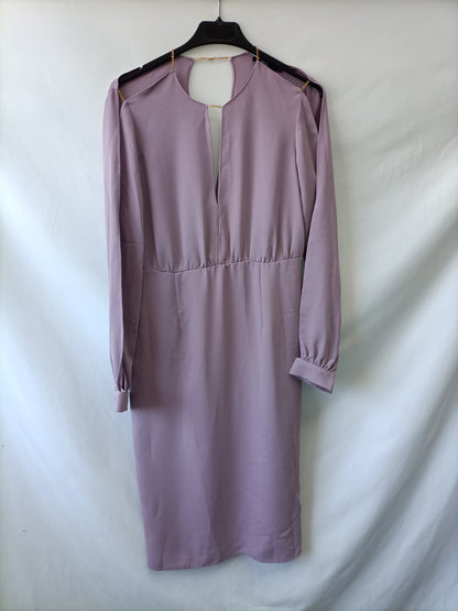 LOLA LI. Vestido lila cadenas T.38