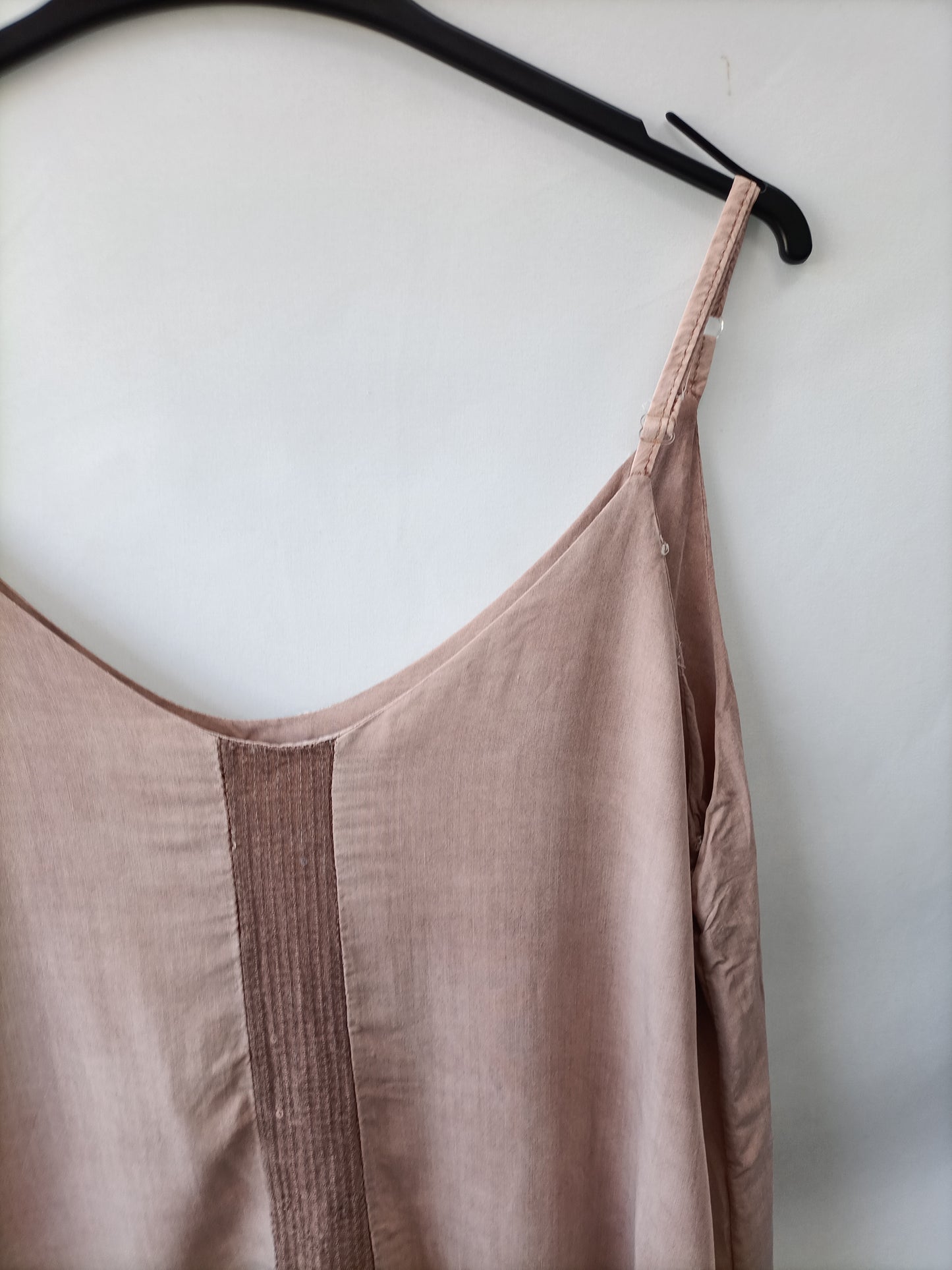 OTRAS.Top tirantes rosa palo T.L