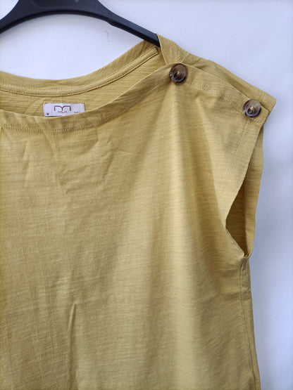 MILANO.Top amarillo pastel T.M