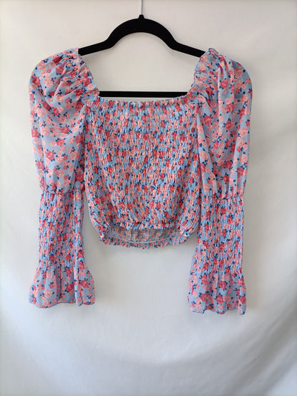 OTRAS.Top nido de abeja mangas T.XS/S