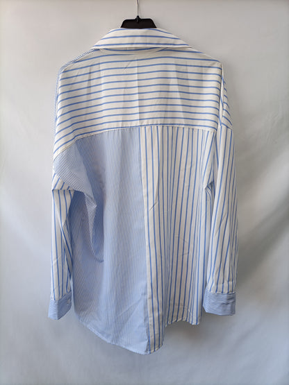 BYKLASE.TU oversized striped blouse (s/m)