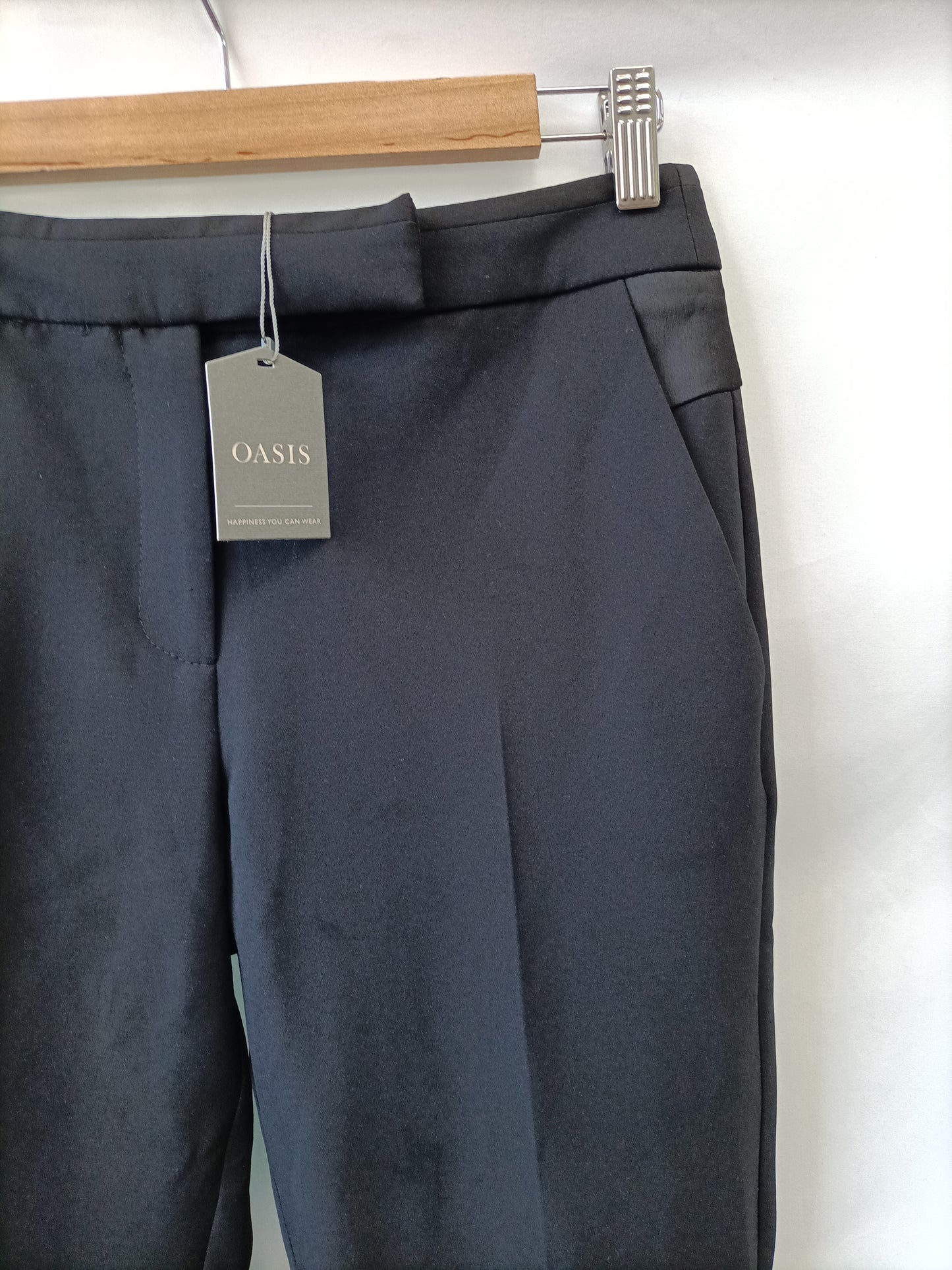 OASIS. Black dress pants, size 34