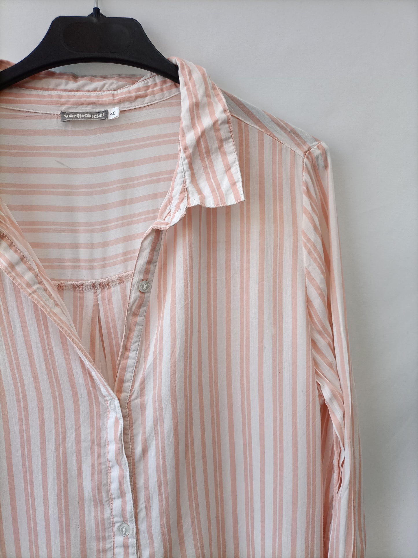 VERTBAUDET.Striped shirt dress S.40