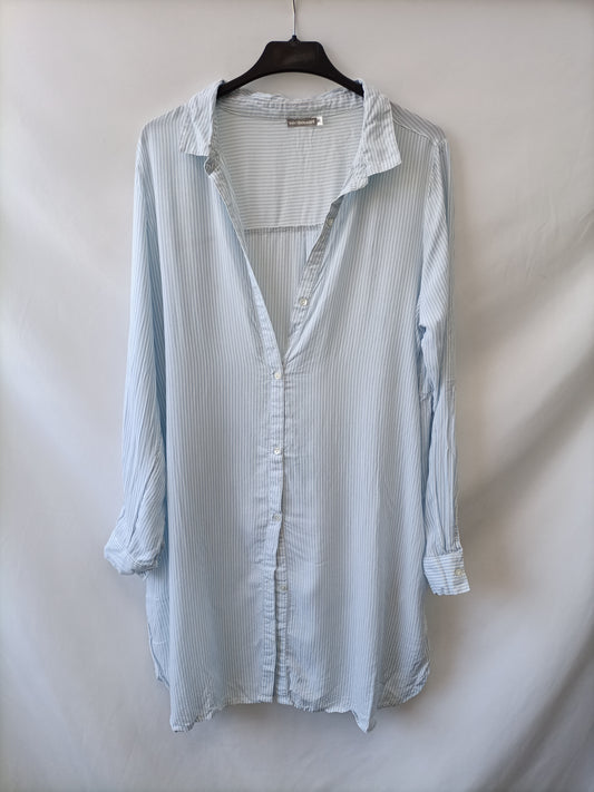 VERTBAUDET.Vestido camisero rayas T.40