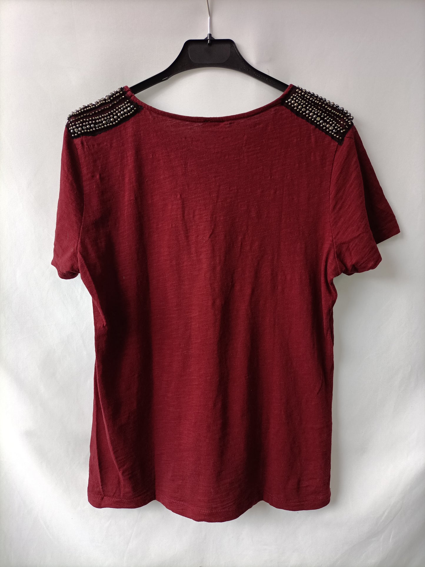 PIMKIE. Camiseta abalorios T.m