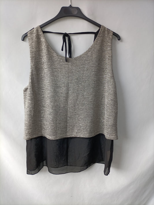 INSIDE. Top doble textura T.l