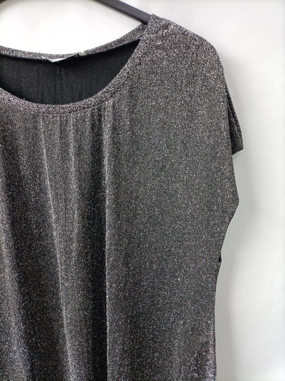 OKEYSI. Camiseta púrpurina T.m