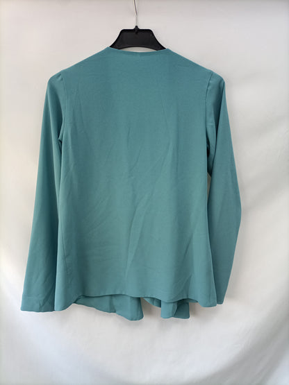 OTHERS. Flowing teal jacket TU (s/m)