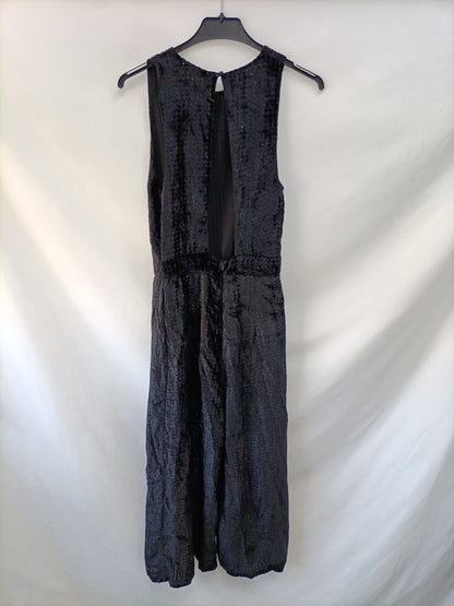 MANGO.Mono culotte terciopelo T.s