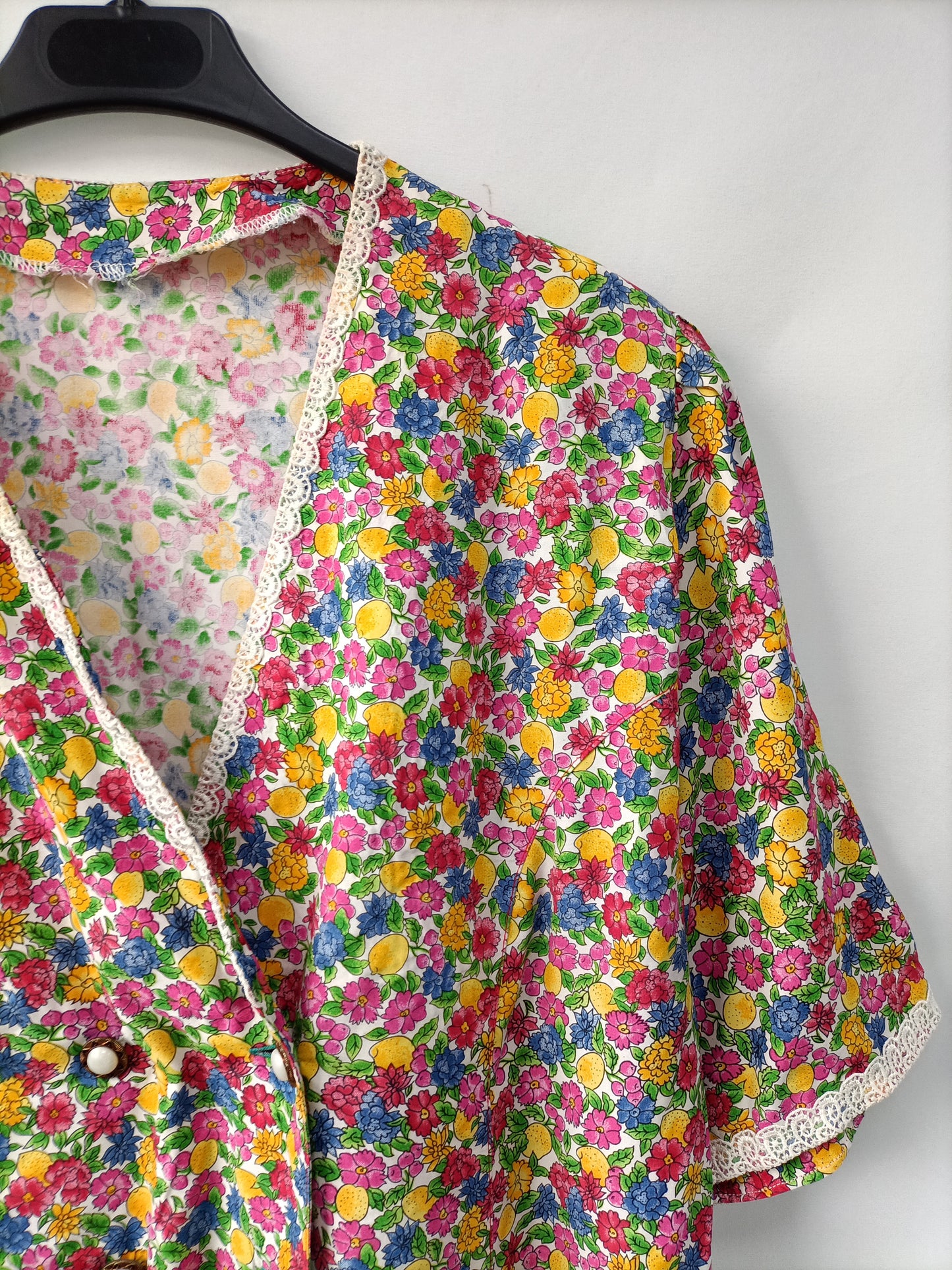 OTRAS. Blusa cruzada Vintage Tu(l)