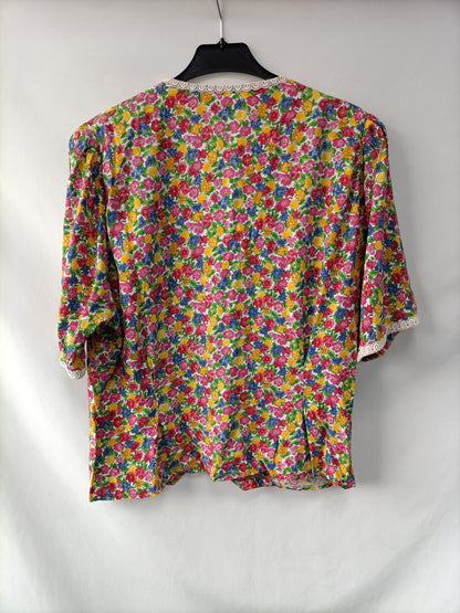 OTRAS. Blusa cruzada Vintage Tu(l)