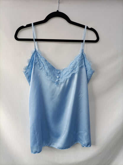 OTHERS. Blue lingerie top Tu(xl)