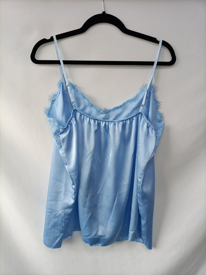 OTHERS. Blue lingerie top Tu(xl)