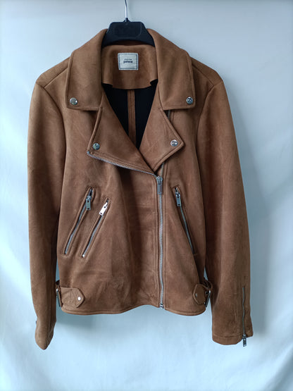 PIMKIE. Biker antelina marrón T.l