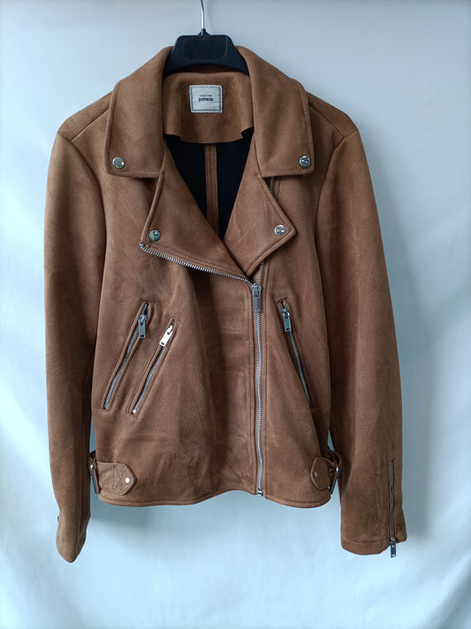 PIMKIE. Biker antelina marrón T.l