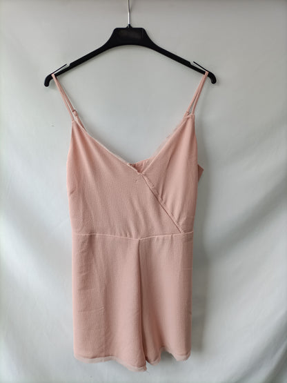 PULL&BEAR. Mono corto rosa T.m